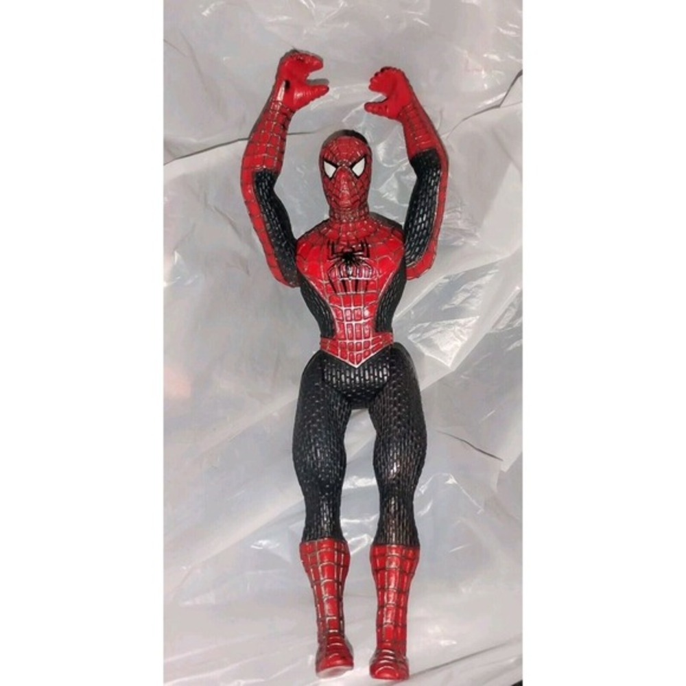 Marvel Black Red SPIDERMAN 5" Action Figure Poseable EUC‎
